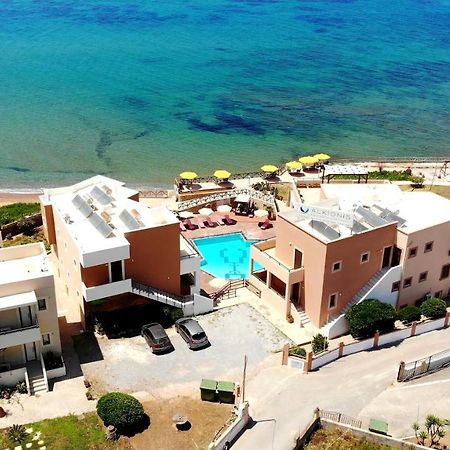 Alkionis Beach Hotel Apartments Sfáka Exterior foto