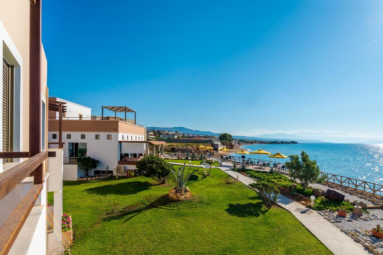 Alkionis Beach Hotel Apartments Sfáka Exterior foto