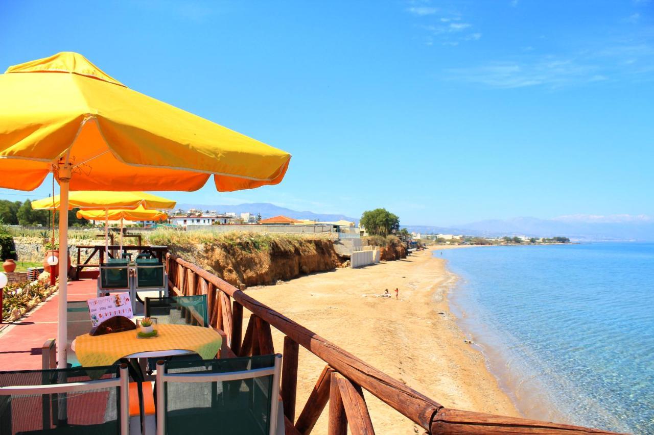 Alkionis Beach Hotel Apartments Sfáka Exterior foto